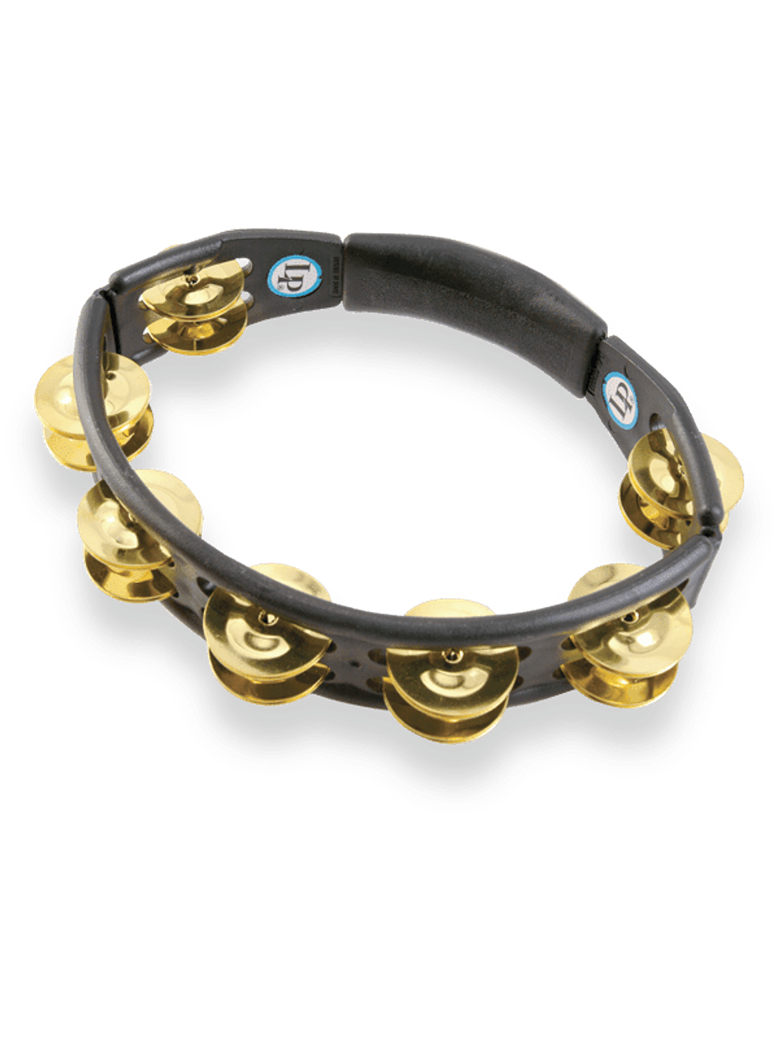CYCLOPS HANDHELD TAMBOURINE BLACK BRASS- LP 1