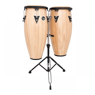 Congas C/Atril LP City 11-12 Natural Wood - LP