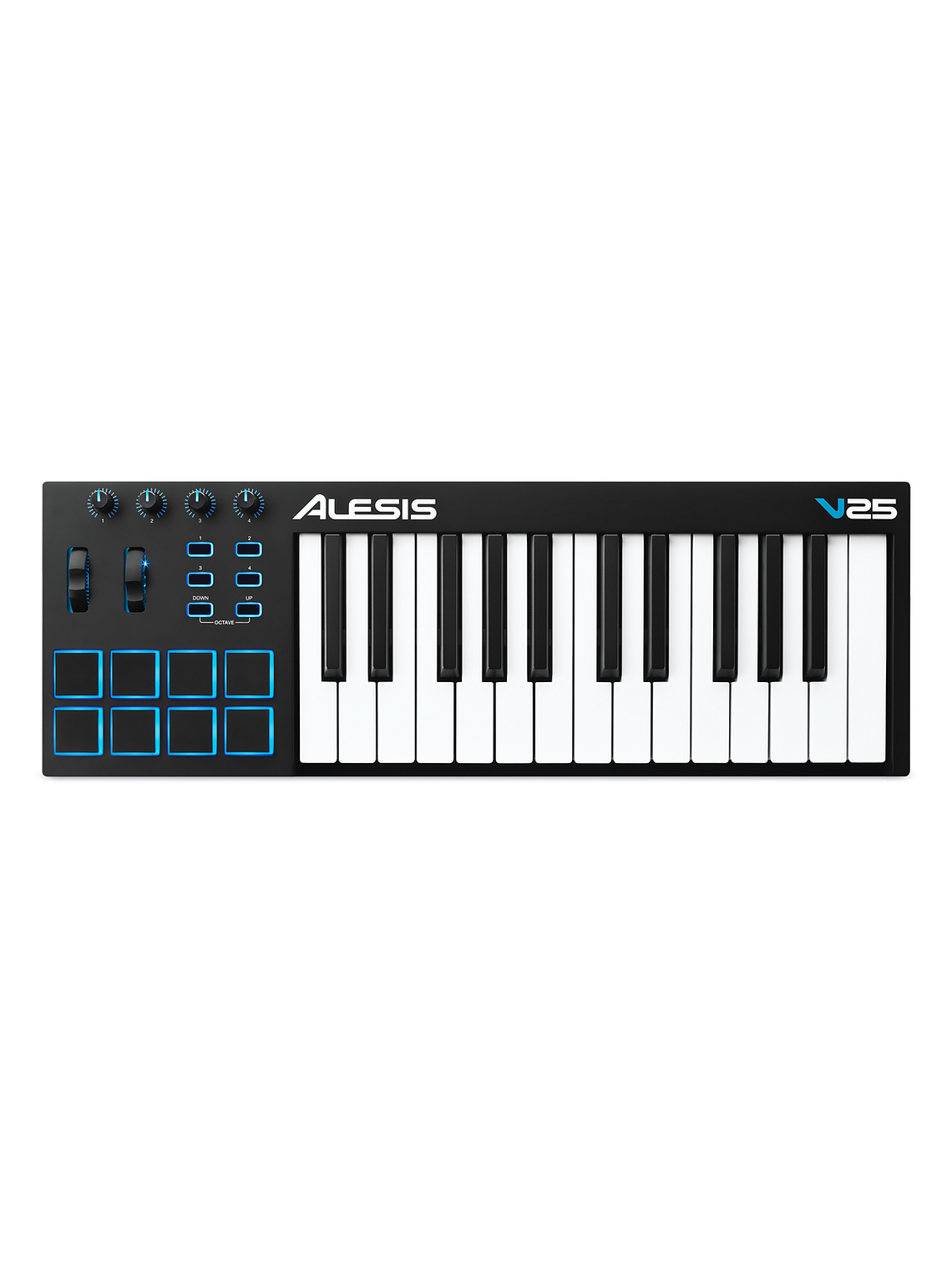 Controlador Midi V25 Alesis 4