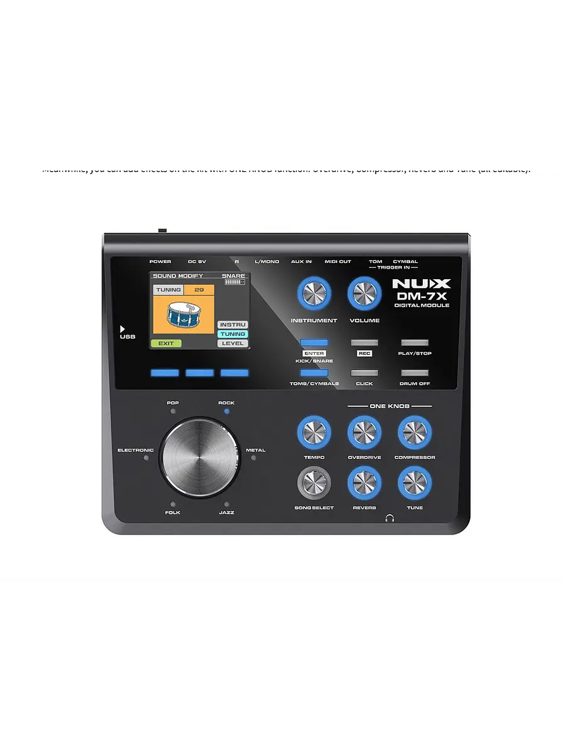 Dm-7X Batería Electrónica Nux 2