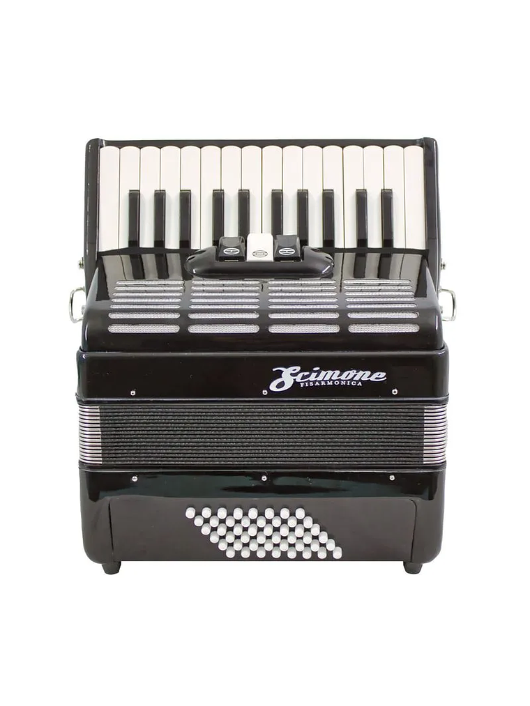 Acordeón Scimone 48 bajos 2352 color negro 1