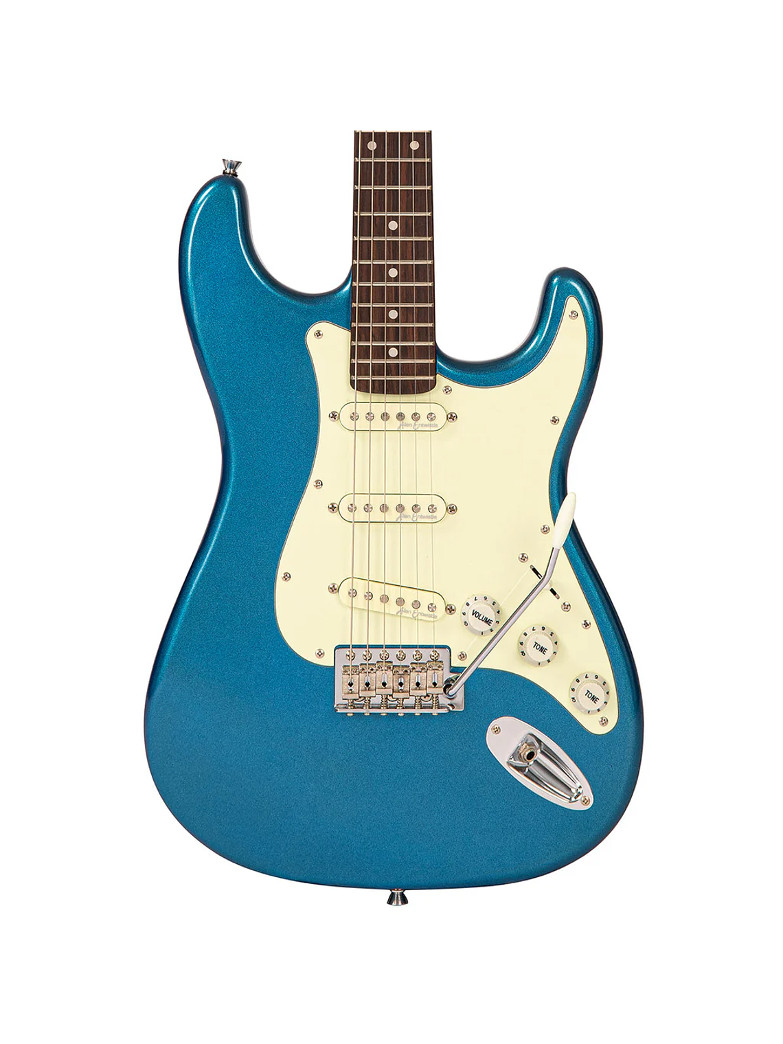 Guitarra Electrica V60 Coaster Blue Candy Apple Vintage 3