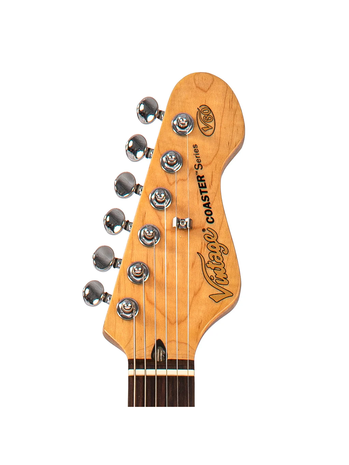 Guitarra Electrica V60 Coaster Blue Candy Apple Vintage 4