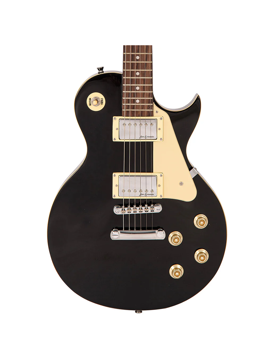 Guitarra Eléctrica Coaster V10 Negra Vintage 3