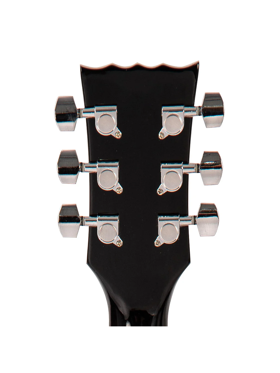 Guitarra Eléctrica Coaster V10 Negra Vintage 6