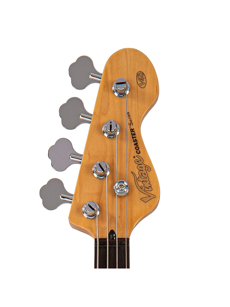 Bajo Eléctrico V40 Coaster Blanco Vintage 5