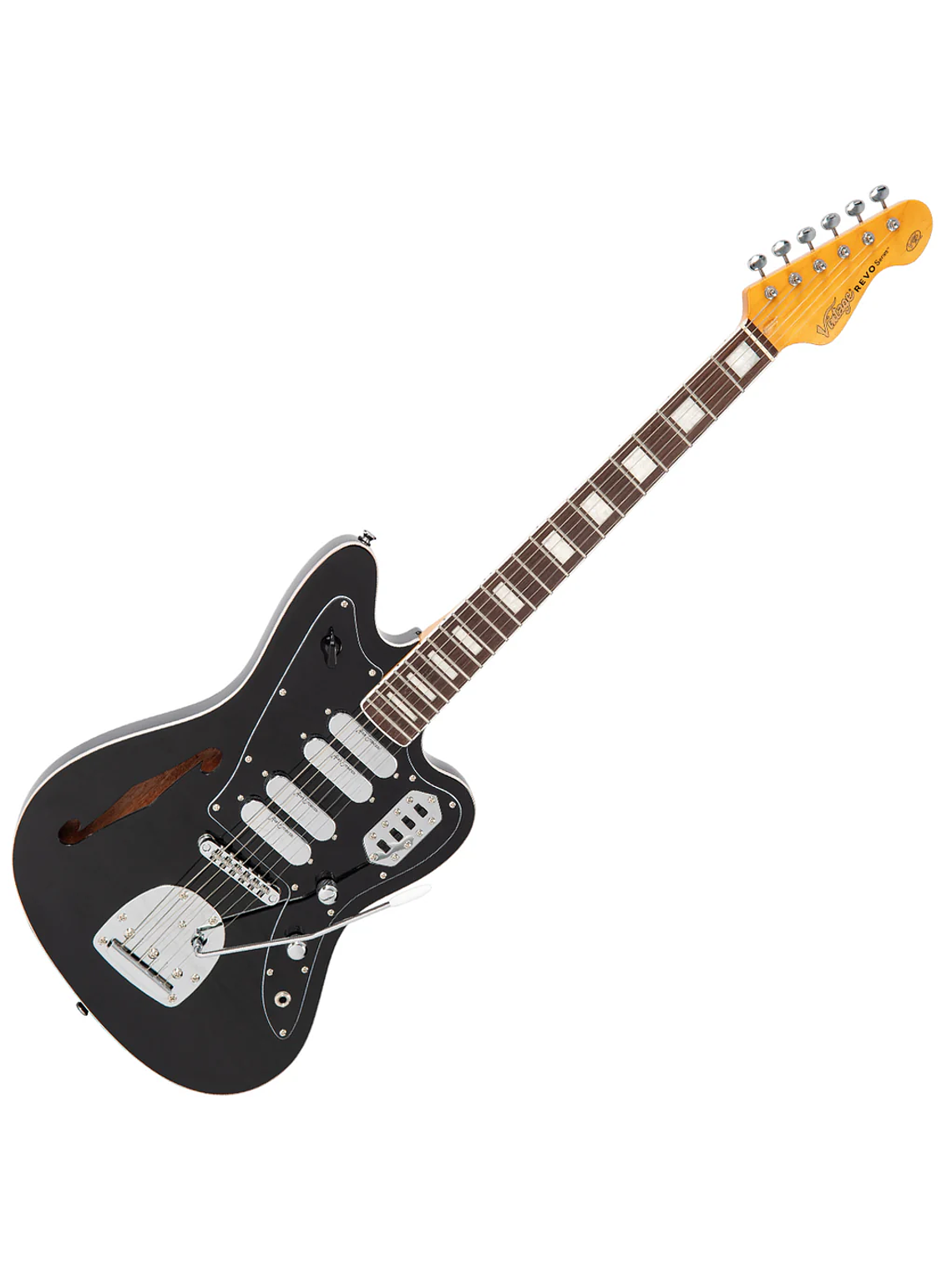 Guitarra Eléctrica VRS654BK 'Surfmaster' REVO Vintage Boulevard Black 1