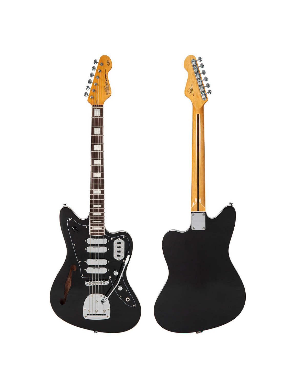 Guitarra Eléctrica VRS654BK 'Surfmaster' REVO Vintage Boulevard Black 3