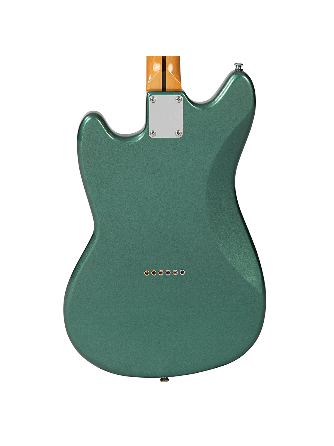 Guitarra Eléctrica REVO Series 'Colt HH Twin Verde Sherwood Metalizado Vintage 5