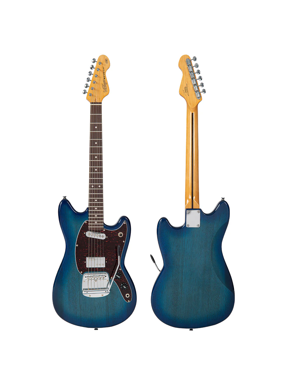 Guitarra Eléctrica vintage REVO Series 'Colt' HS Duo-Blueburst Vintage 7