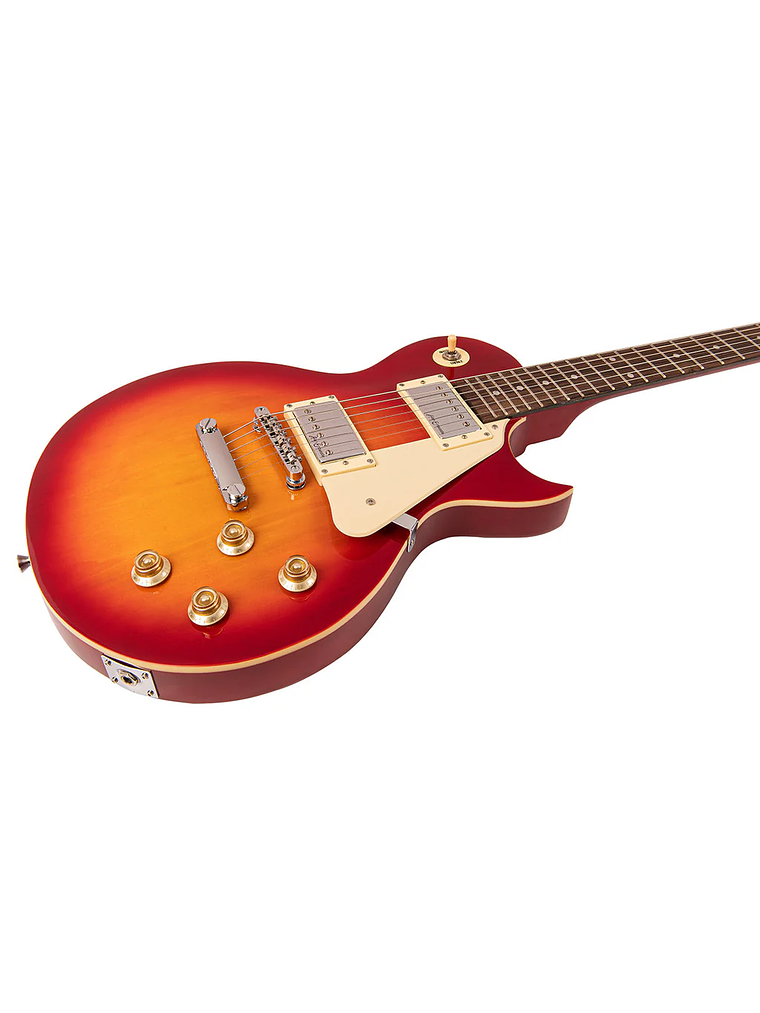 Pack de guitarra Eléctrica Coaster V10 en color Cherry Sunburst  Vintage 7
