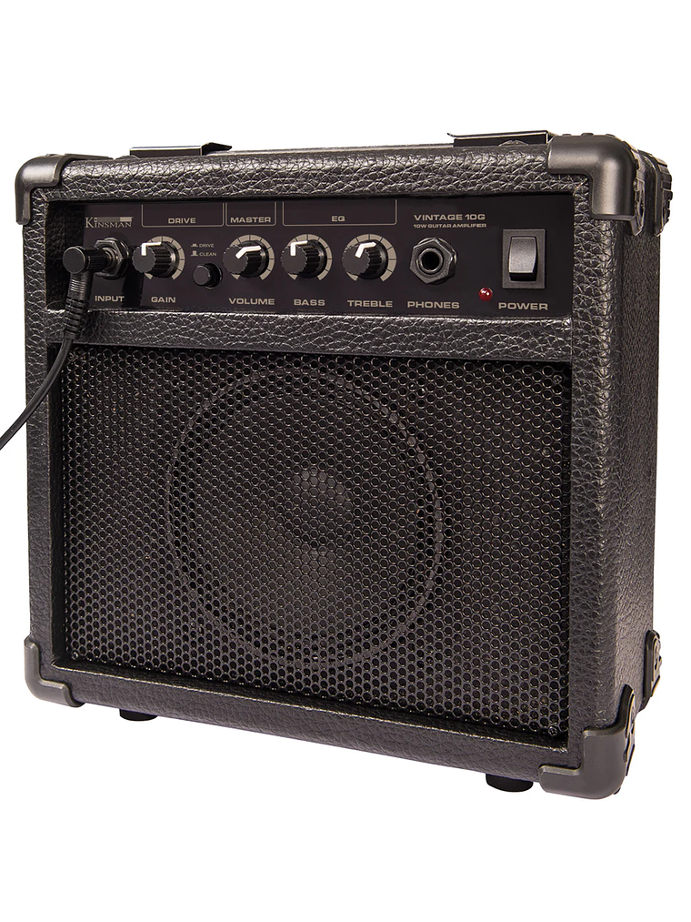 Pack de Guitarra Eléctrica Coaster V60, Negro Boulevard Vintage 8