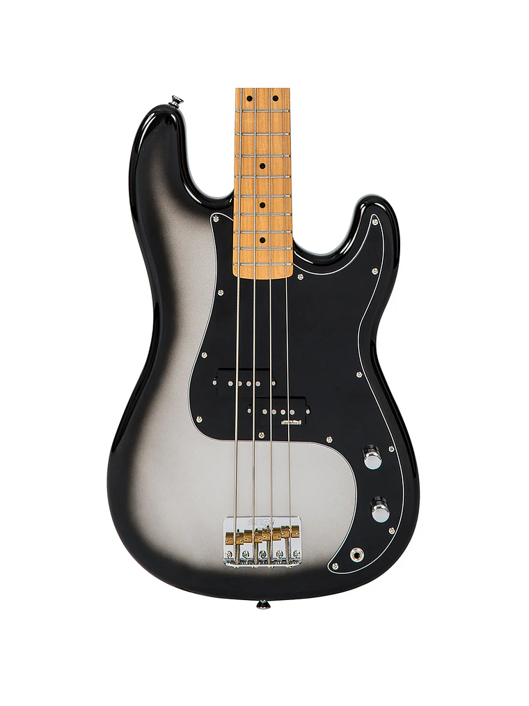 Bajo Electrico Vintage V4 Reissued- Silver Burst- Vintage 3