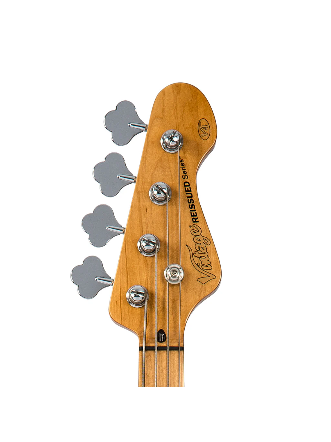 Bajo Electrico Vintage V4 Reissued- Silver Burst- Vintage 5