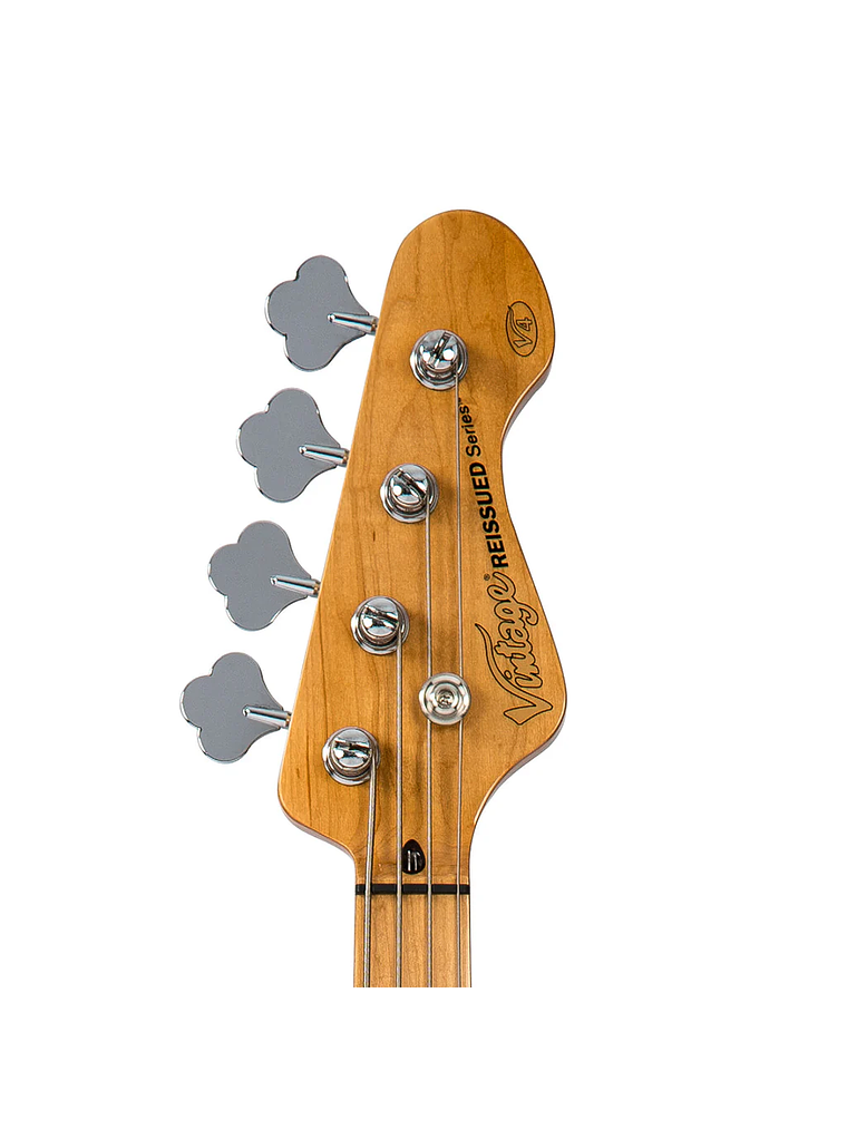 Bajo Electrico Vintage V4 Reissued- Silver Burst- Vintage 5