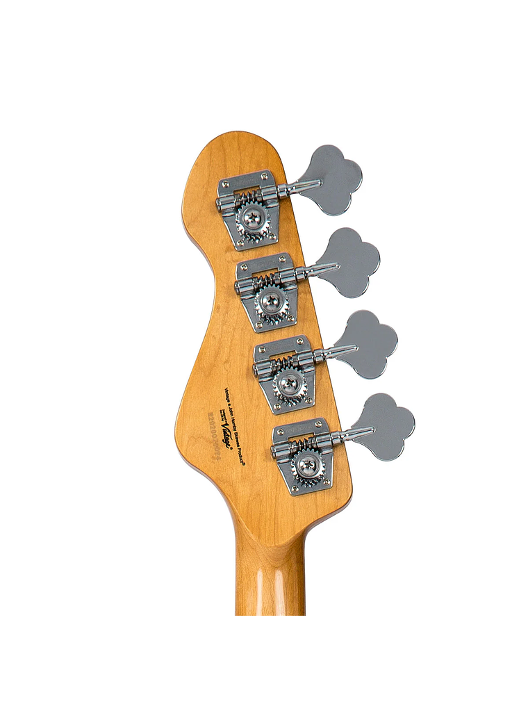 Bajo Electrico Vintage V4 Reissued- Silver Burst- Vintage 6