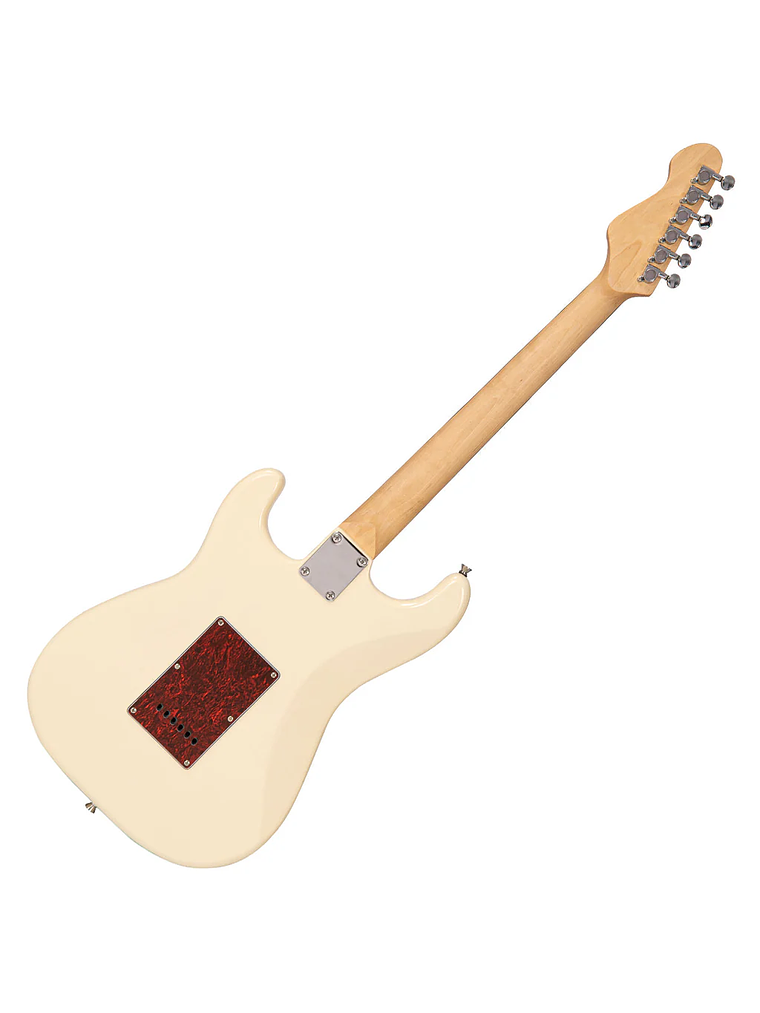 Guitarra Eléctrica Coaster V60 Blanca Vintage 2