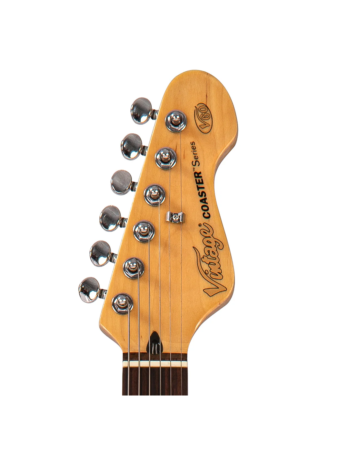 Guitarra Eléctrica Coaster V60 Blanca Vintage 5