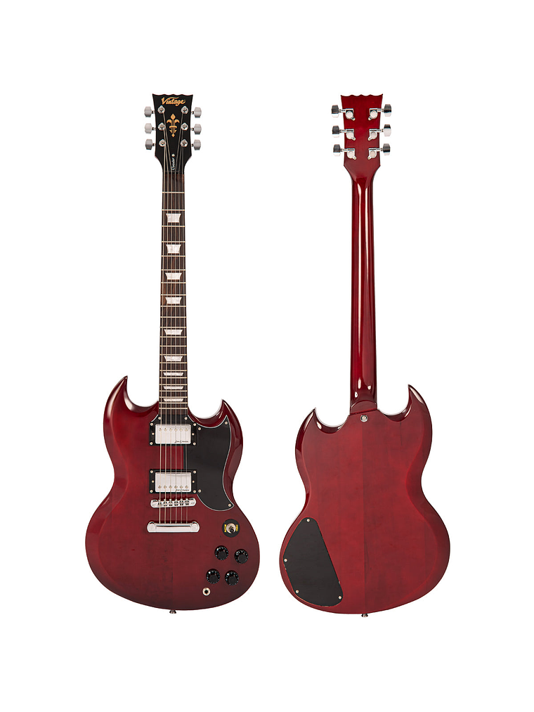 Guitarra Eléctrica Coaster V69 Cherry Red Vintage 3
