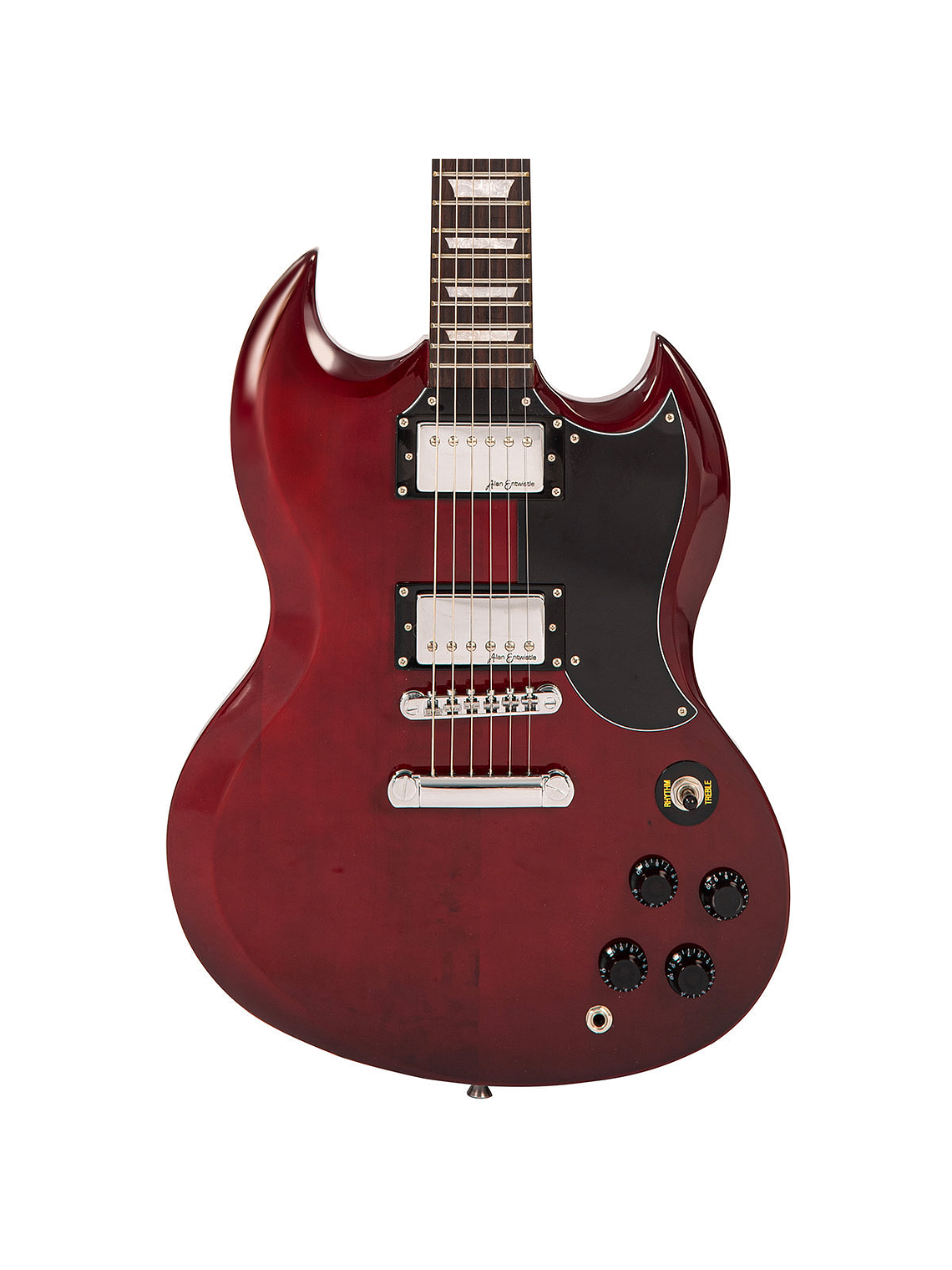 Guitarra Eléctrica Coaster V69 Cherry Red Vintage 4