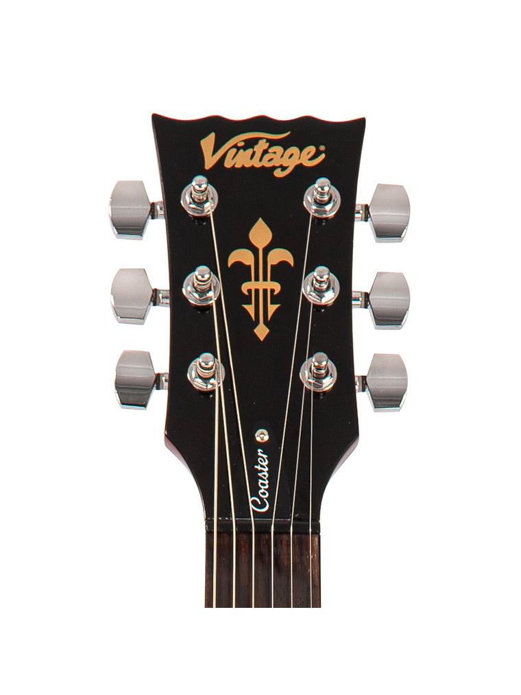 Guitarra Eléctrica Coaster V69 Cherry Red Vintage 6