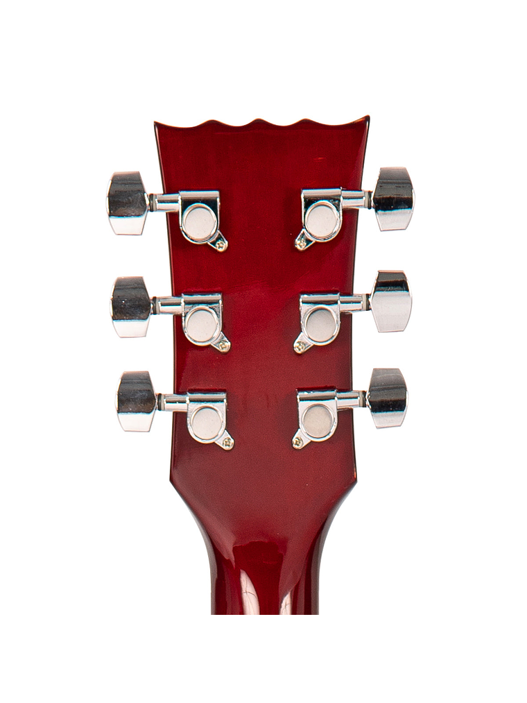 Guitarra Eléctrica Coaster V69 Cherry Red Vintage 7