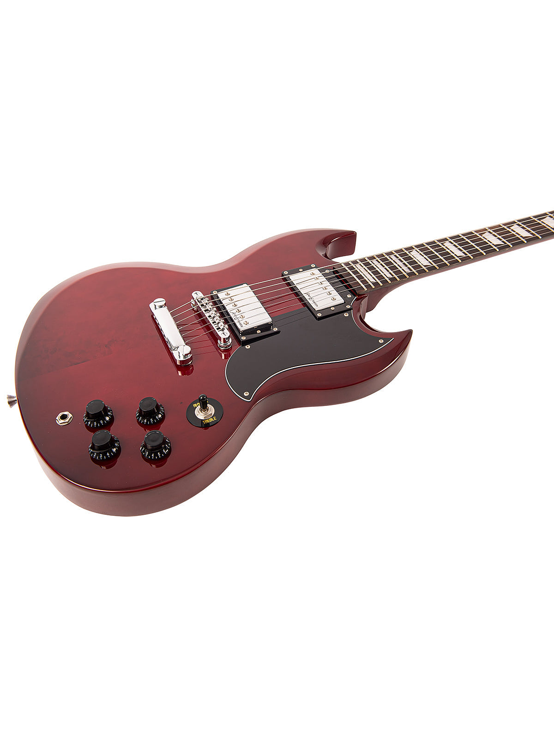 Guitarra Eléctrica Coaster V69 Cherry Red Vintage 8