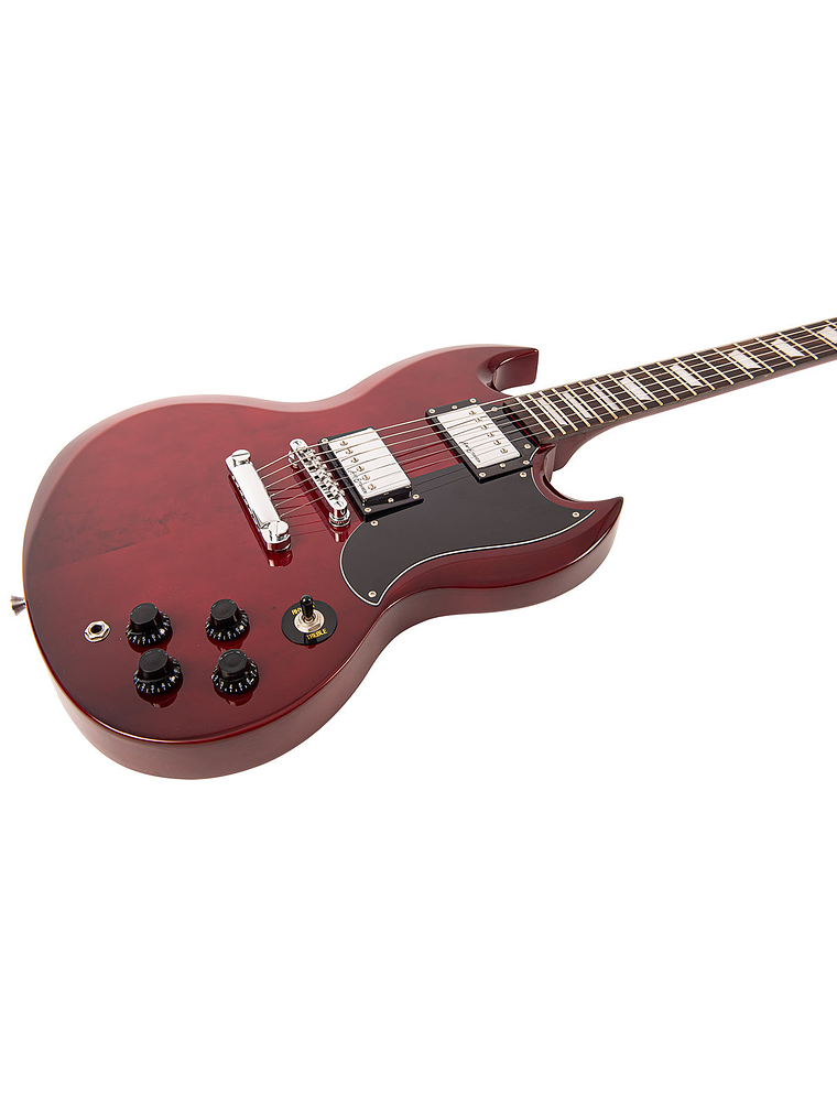 Guitarra Eléctrica Coaster V69 Cherry Red Vintage 8