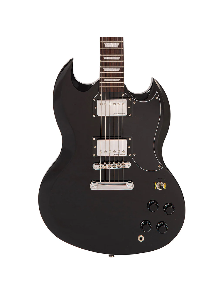 Guitarra Electrica Vintage V69 Coaster-Gloss Black- Vintage 4