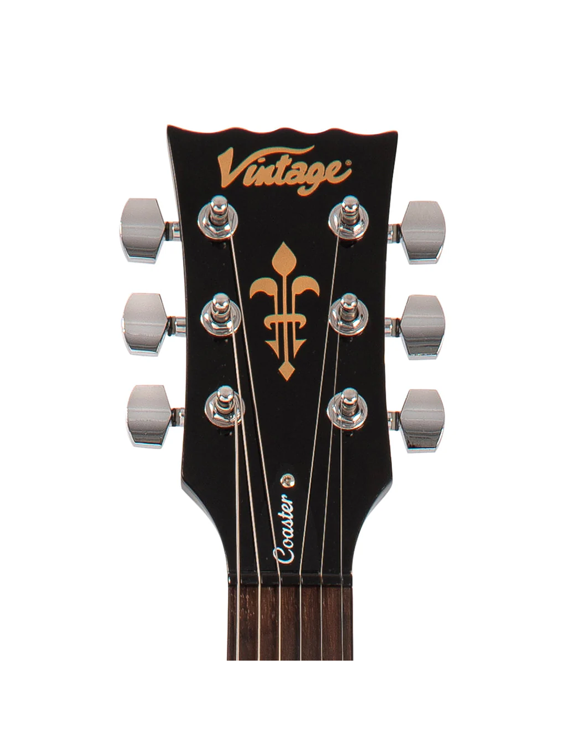 Guitarra Electrica Vintage V69 Coaster-Gloss Black- Vintage 6