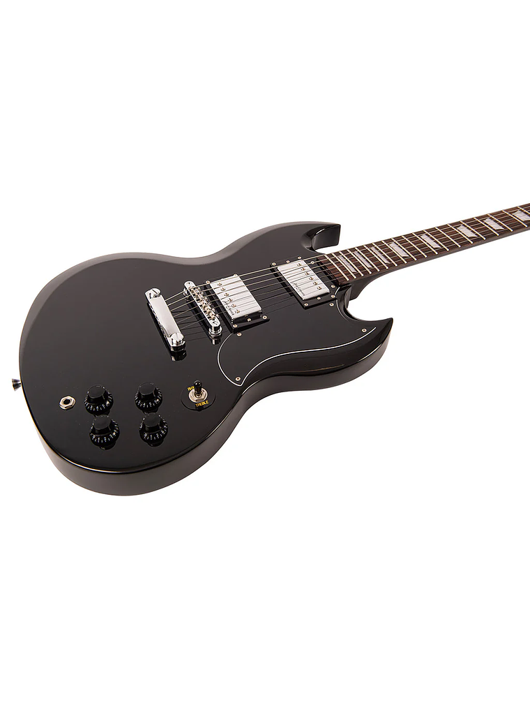 Guitarra Electrica Vintage V69 Coaster-Gloss Black- Vintage 8