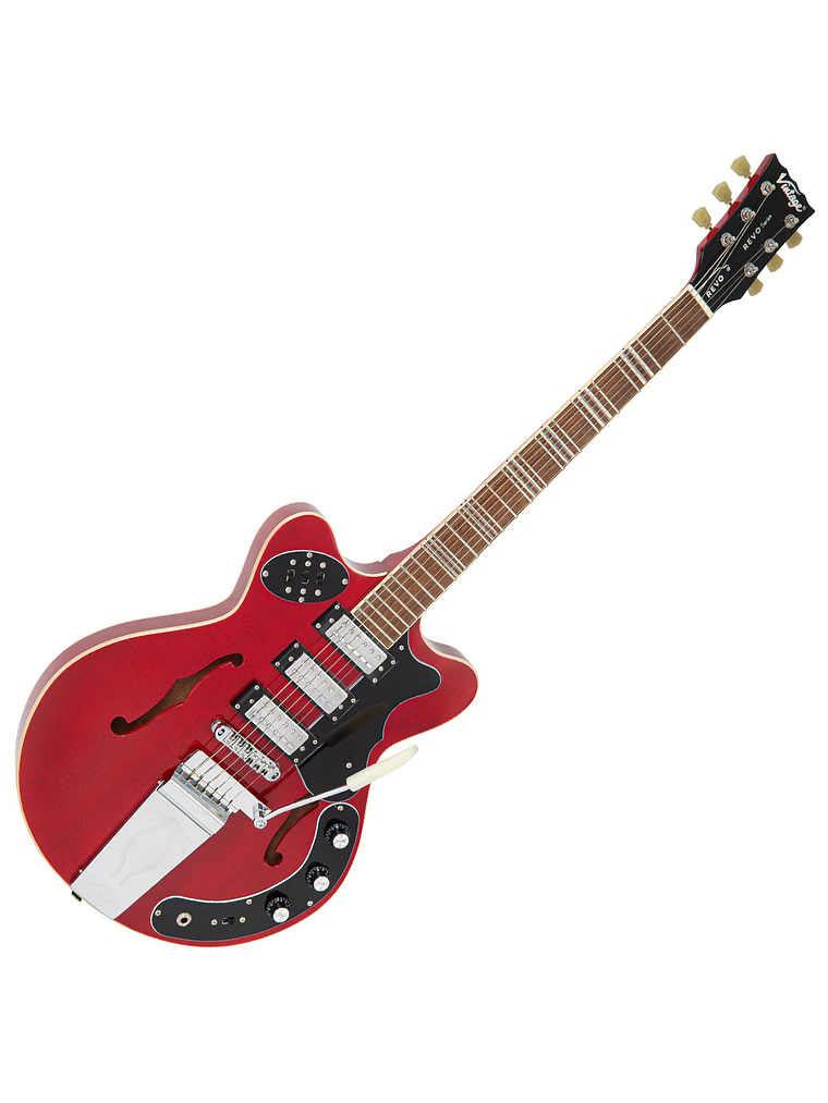 Guitarra SemiHollow REVO Cherry Red Vintage 1