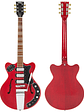 Guitarra SemiHollow REVO Cherry Red Vintage - Miniatura 4