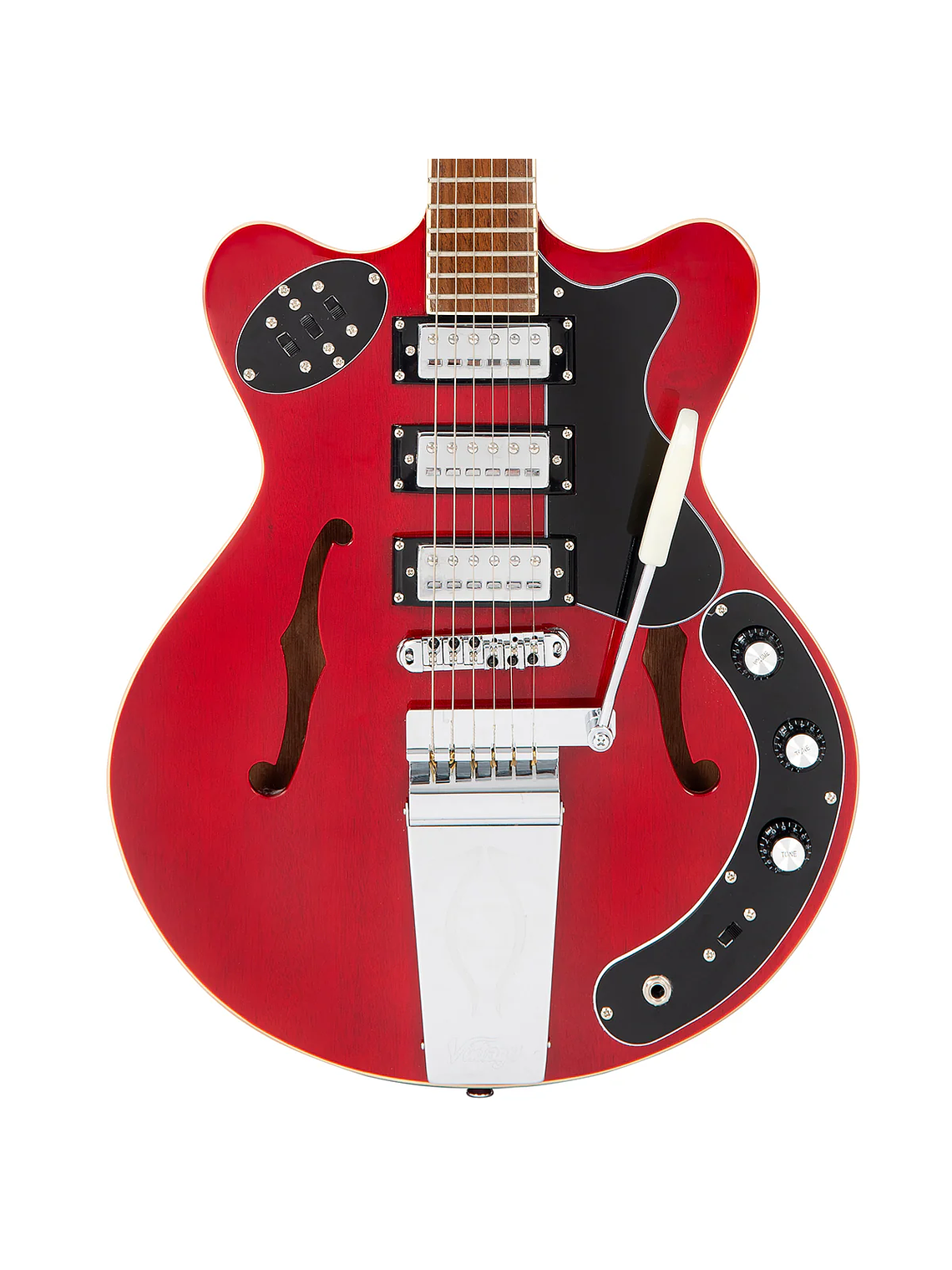 Guitarra SemiHollow REVO Cherry Red Vintage 5