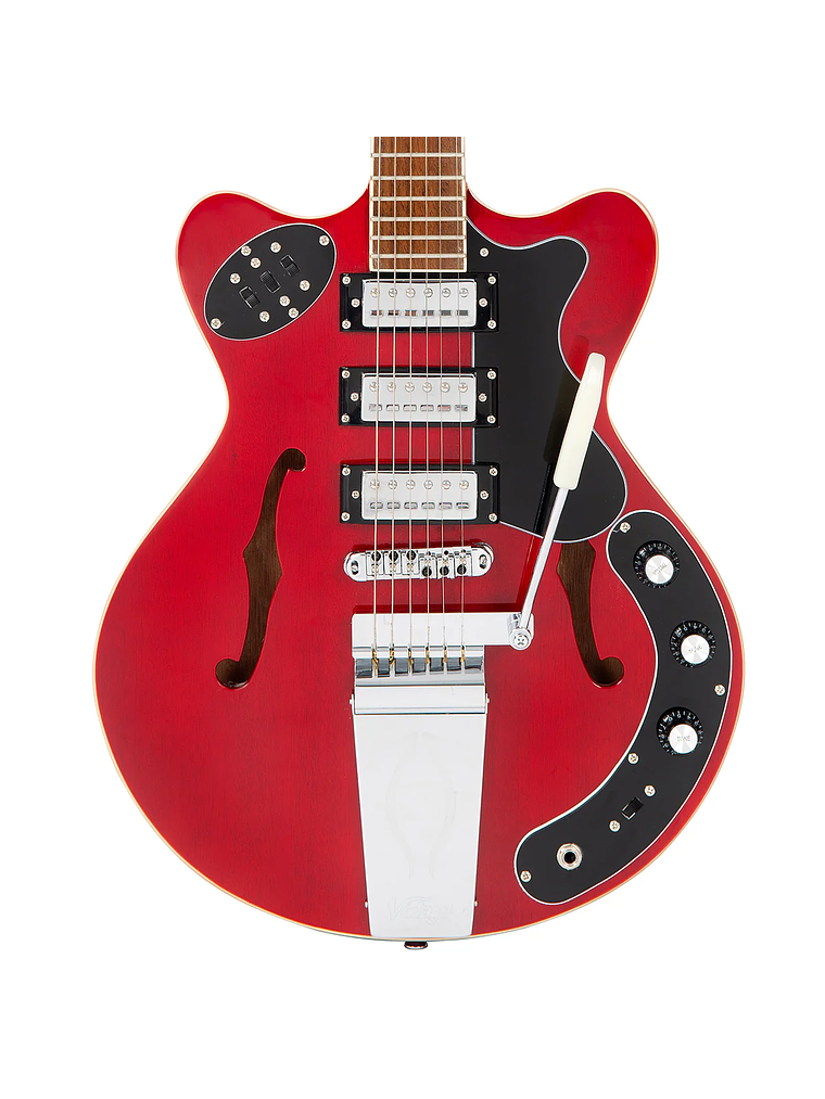 Guitarra SemiHollow REVO Cherry Red Vintage 5