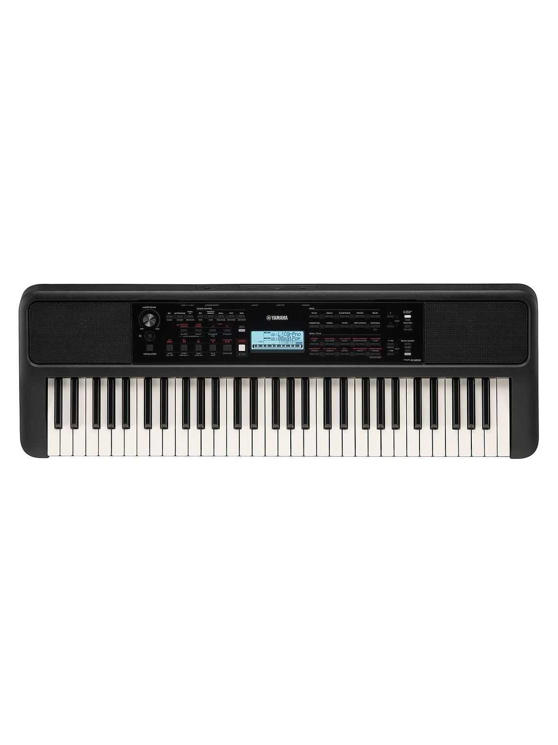 Teclado portatil de 61 teclas PSR-E383 Yamaha 1