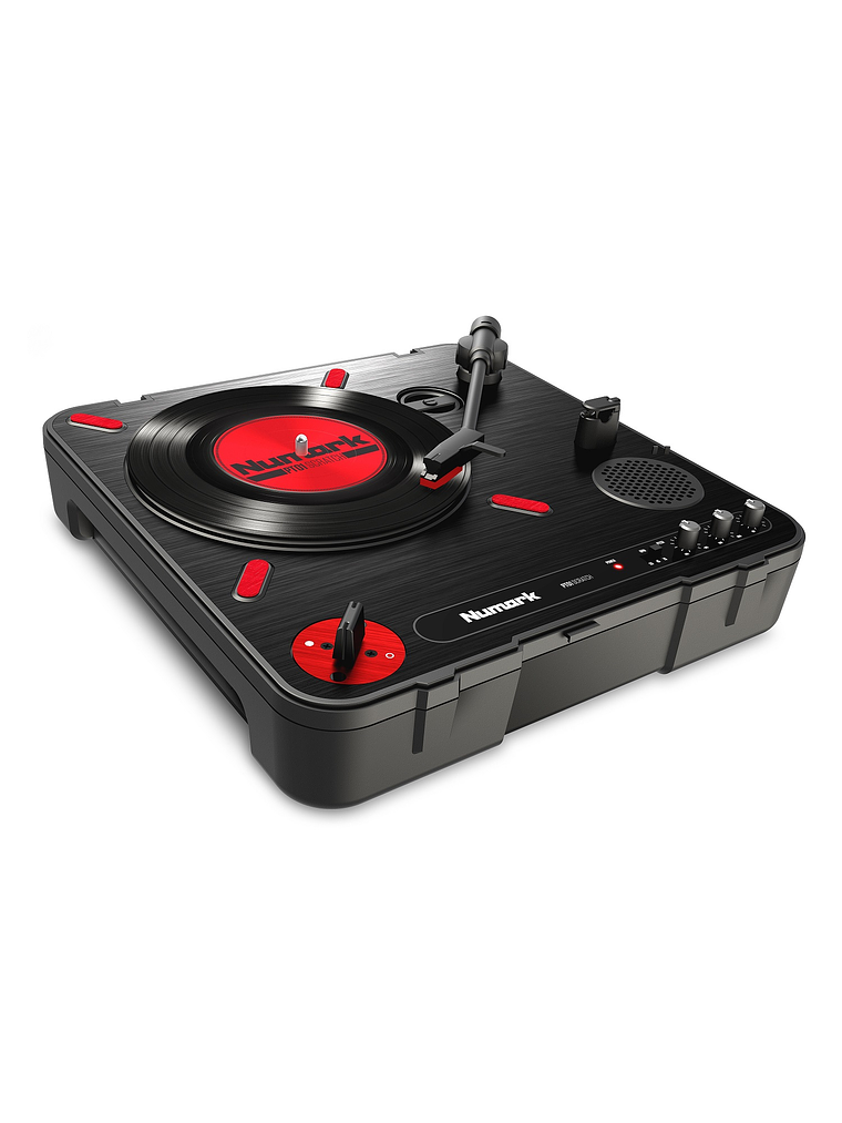 Tornamesa Portatil con Switch Scratch DJ PT01 Numark 1