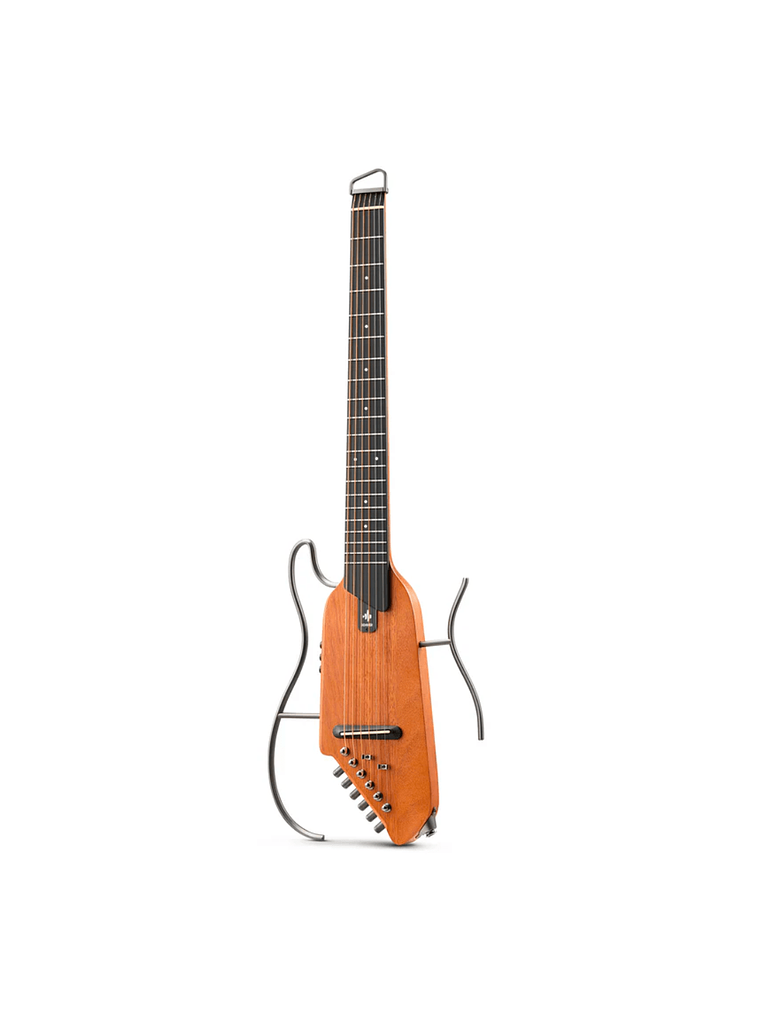 Guitarra Electroacústica de viaje Donner HUSH-I Mahogany  1