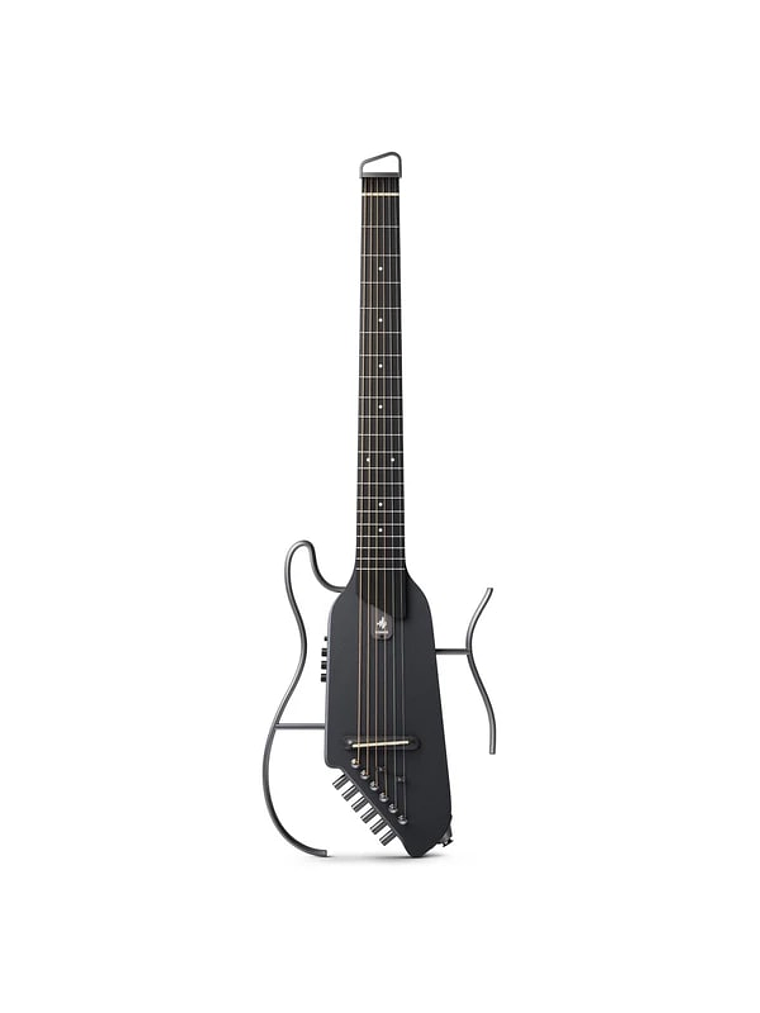 Guitarra Electroacústica de Viaje Donner HUSH-I Black 1