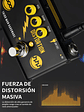 Pedal de efectos para guitarra Triple Threat Donner - Miniatura 7