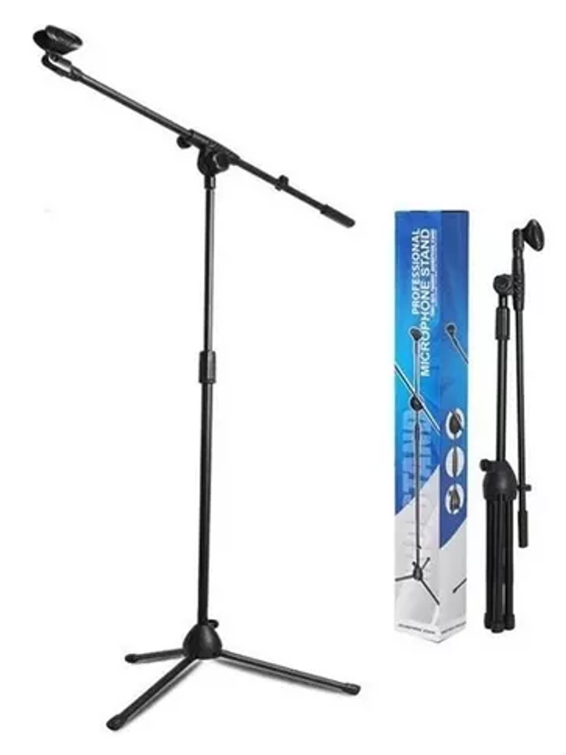 Atril De Micrófono Soporte Pedestal  Profesional Ajustable 1