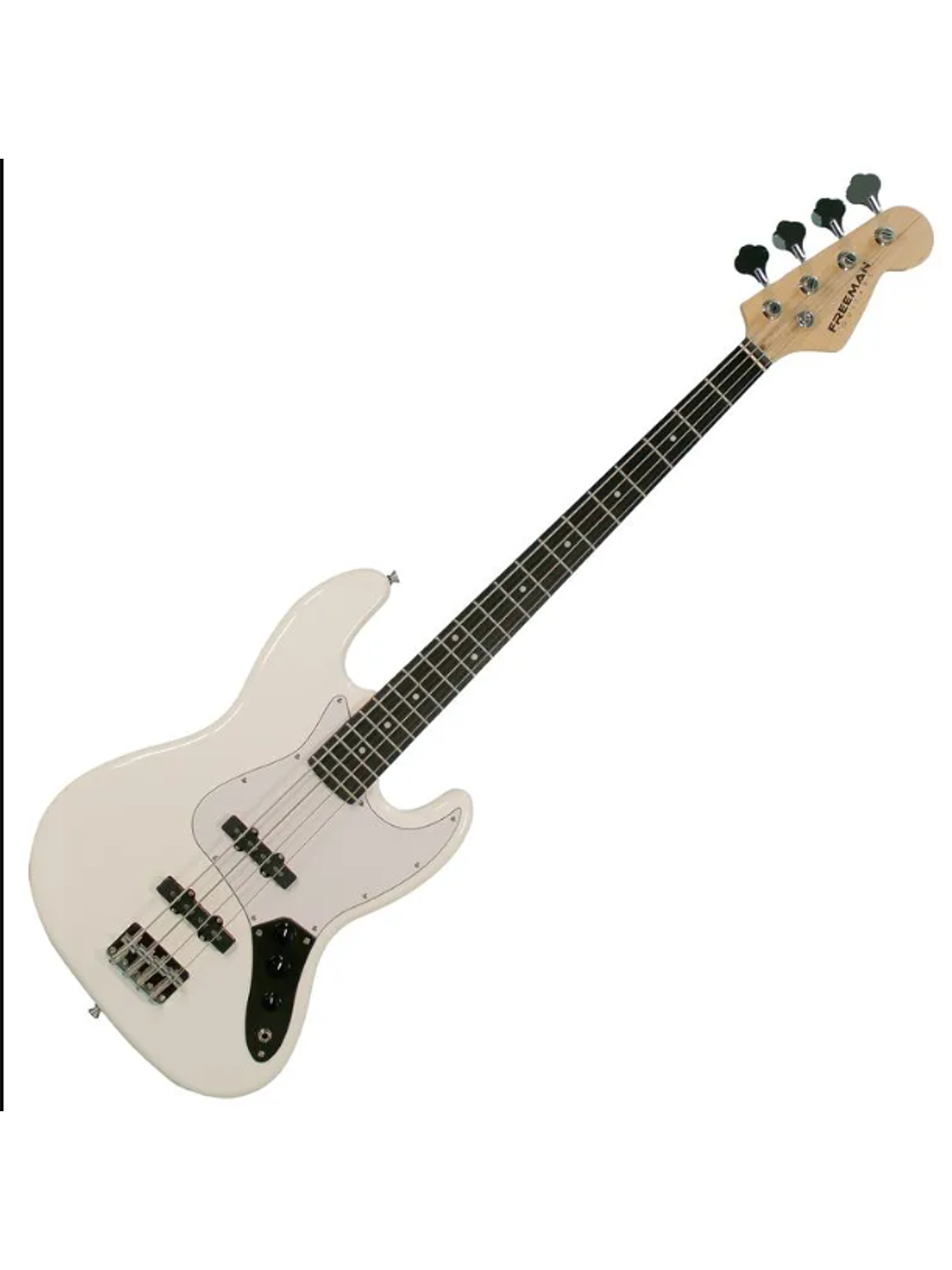 Bajo Eléctrico Freeman E81  Jazz Bass - White 1
