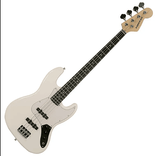 Bajo Eléctrico Freeman E81  Jazz Bass - White