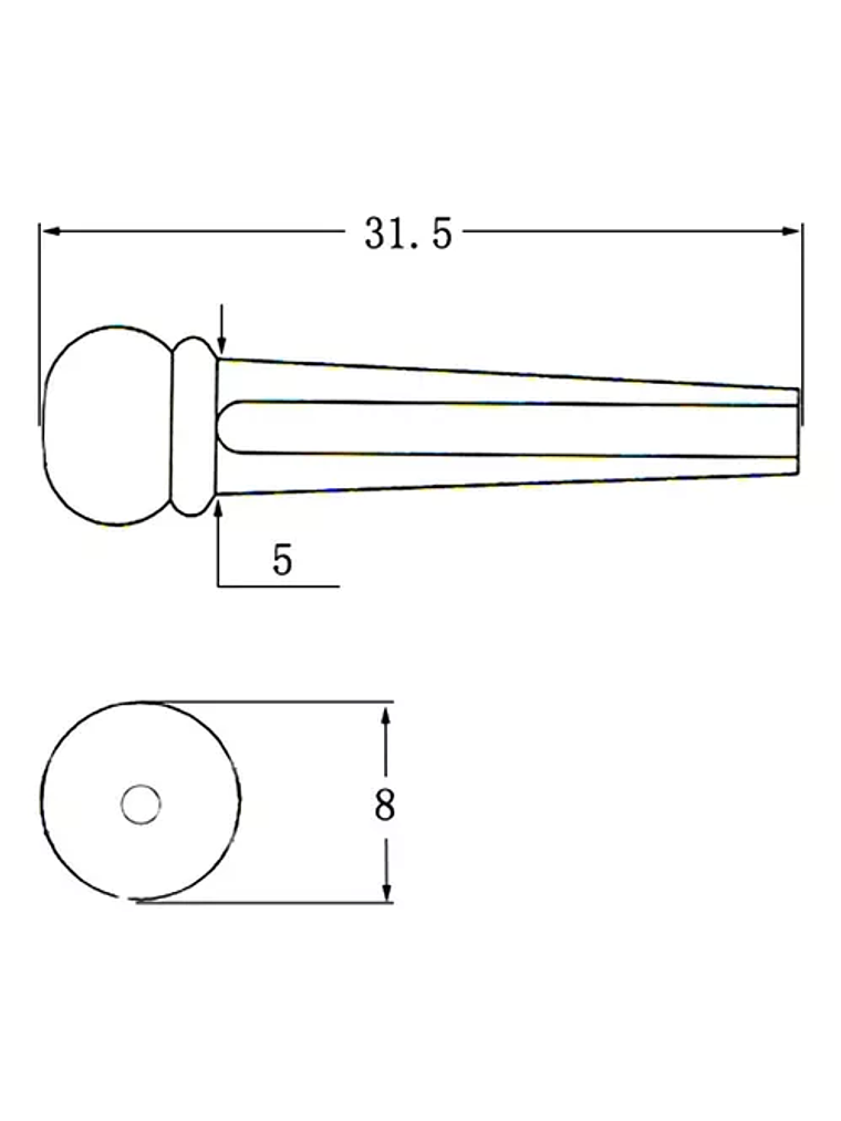 Pins De Guitarra Acústica  3