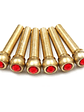 Pins Metálicos de guitarra clásica  Rojo - Miniatura 1