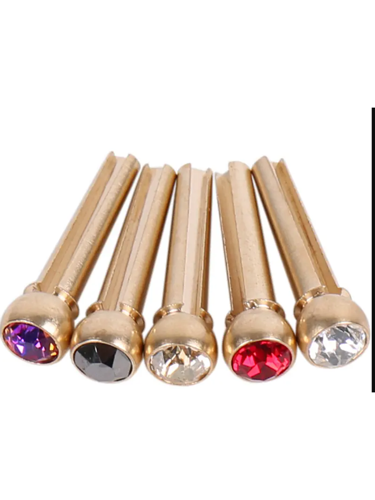 Pins Metálicos de guitarra clásica  Negro 3