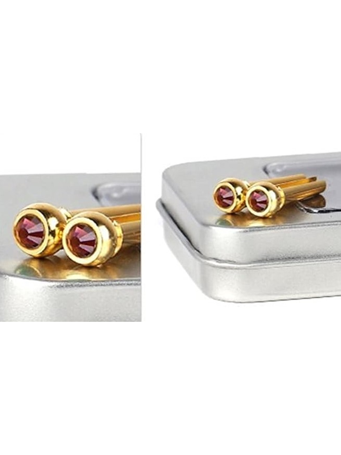 Pins Metálicos De Guitarra Acustica Morado 1