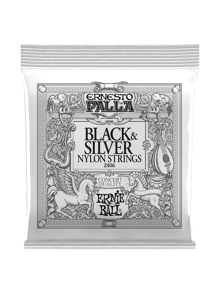P02406 Set Cuerda Black Silver G. Clásica Ernesto Palla ERNIE BALL 1