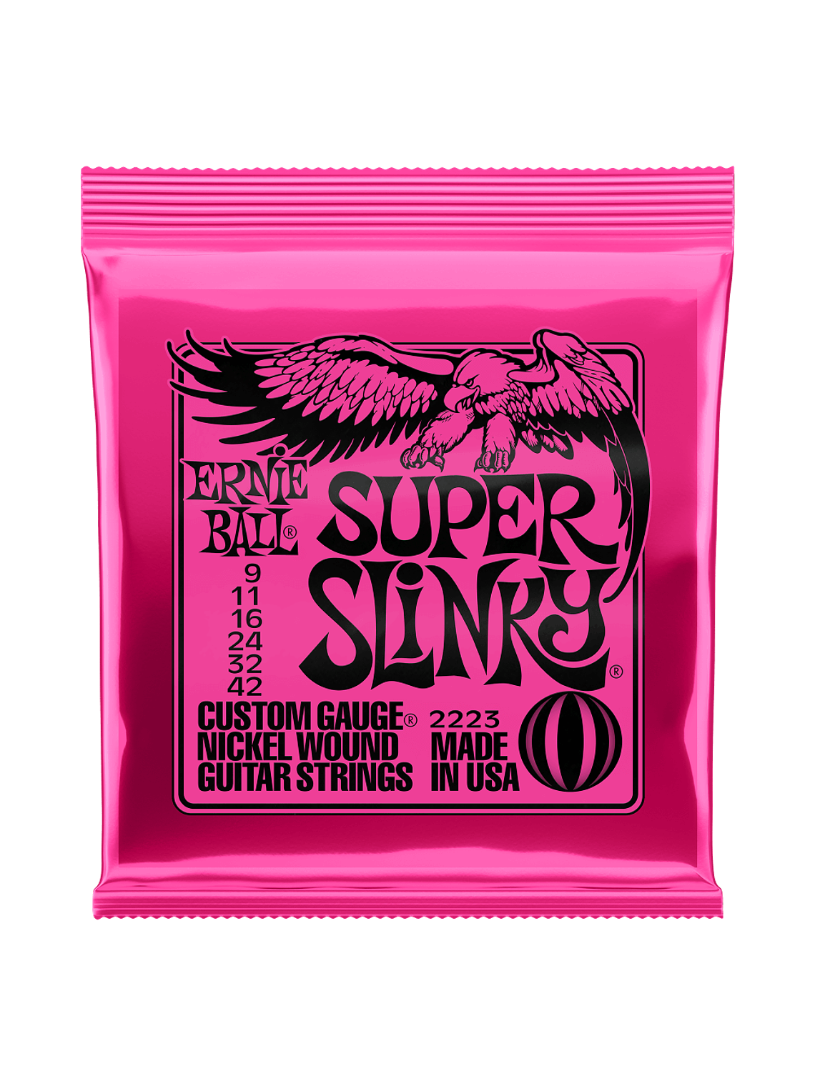 P02223 Cuerdas G. Eléctrica Super Slinky 09-42 ERNIE BALL 1