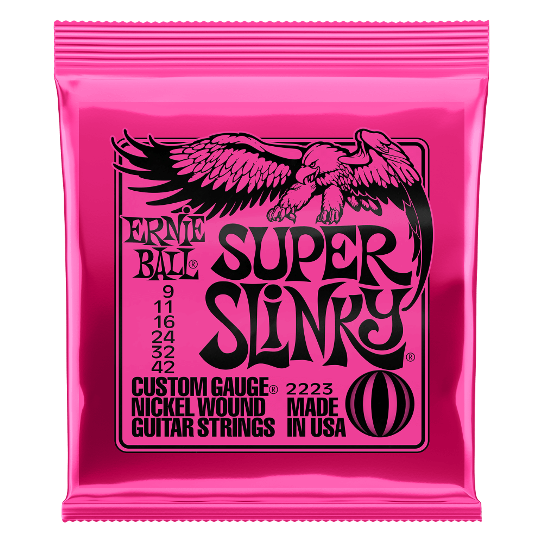 Cuerdas Super Slinky  2223 Ernie Ball